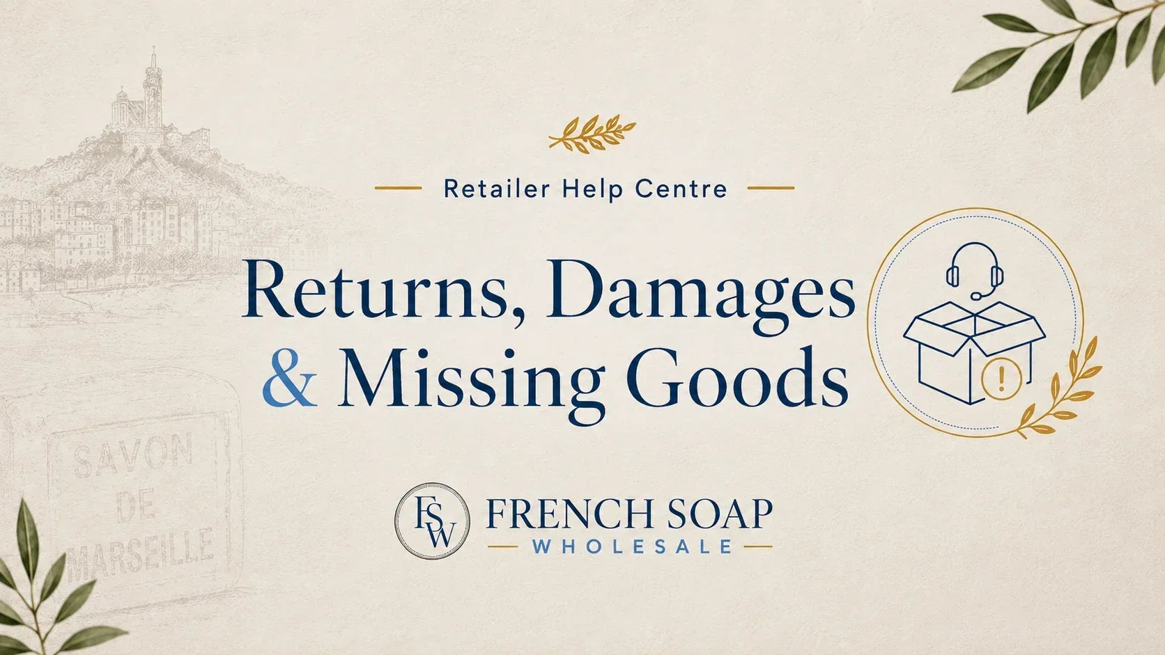 Damaged, Missing or Incorrect Goods