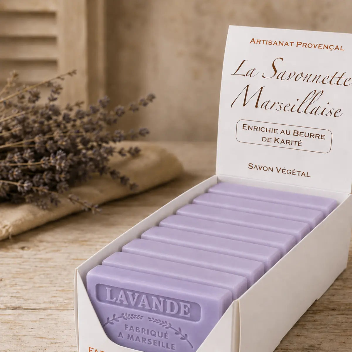 Countertop Display Boxes for 100g–125g Soaps — Pack of 10