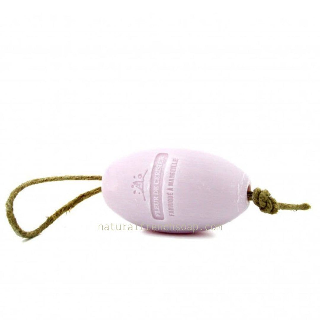 Cherry Blossom 240g Rotating French Soap with Rope