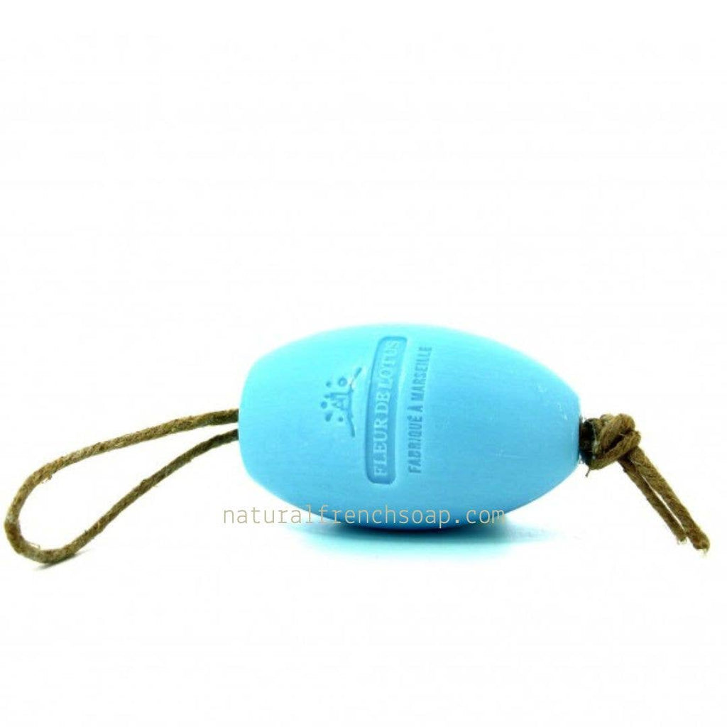Lotus Blossom 240g Rotating French Soap with Rope