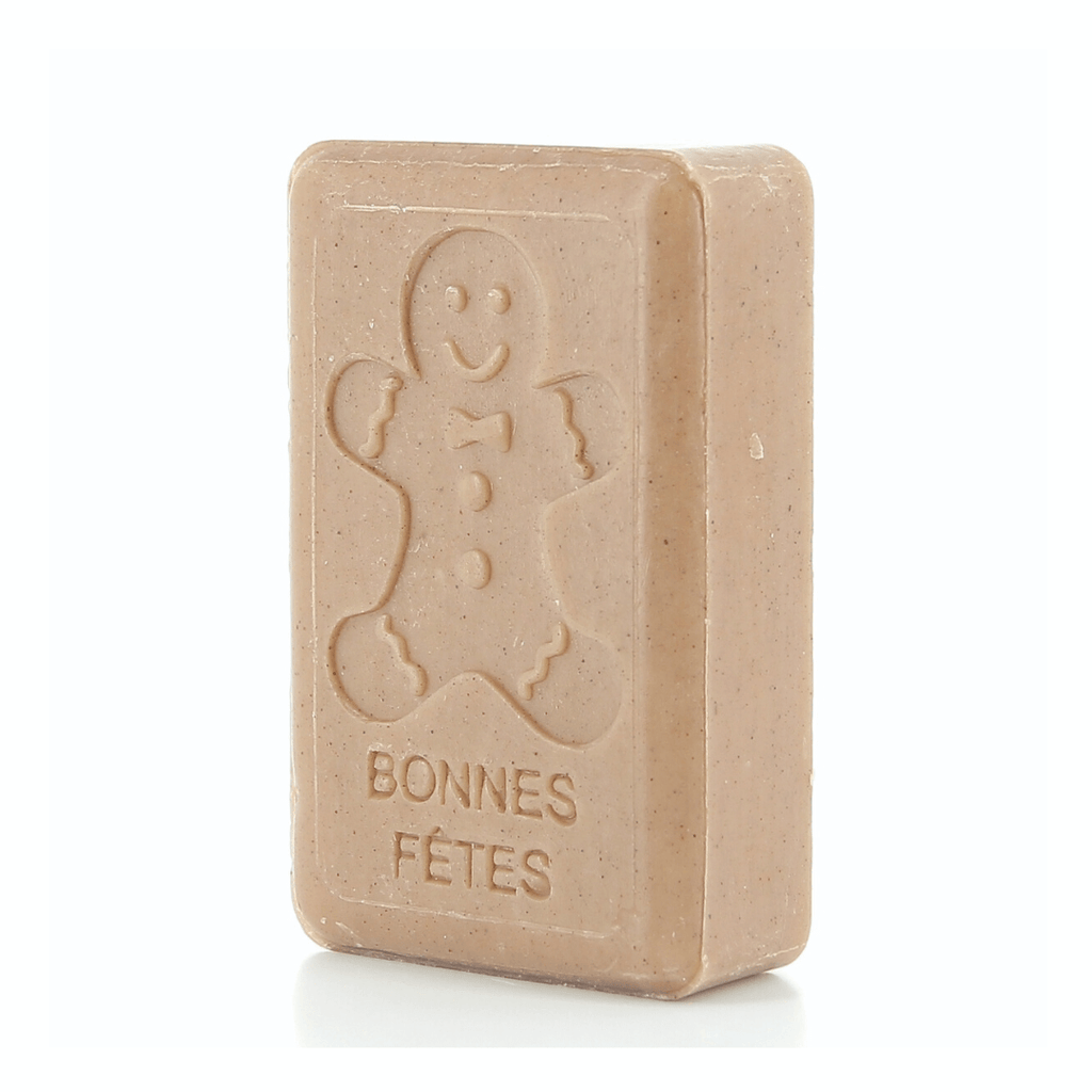 Gingerbread Man Christmas French Soap 125g