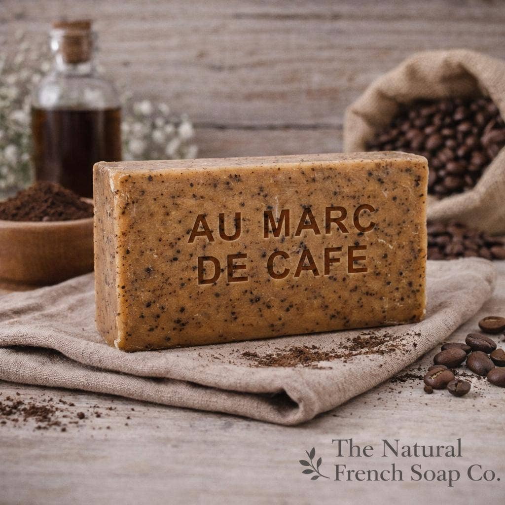 Coffee Grounds Beauty Bar Soap 100g — product