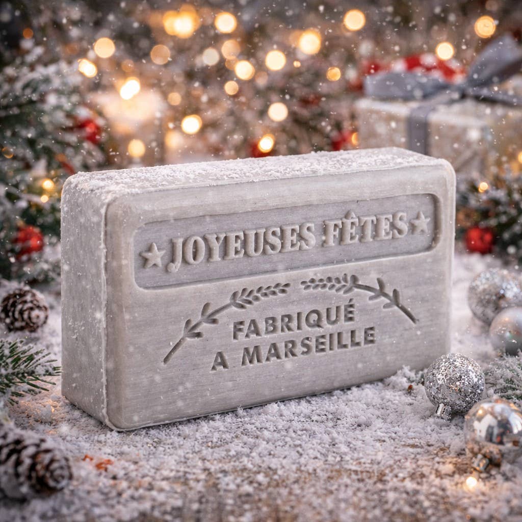 Silver Christmas French Soap 125g — product