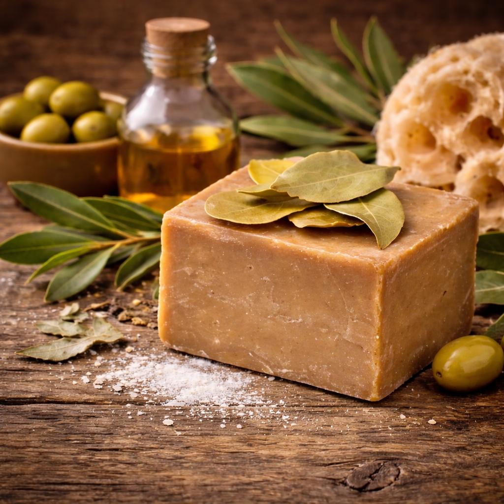 Traditional Aleppo Soap 200g — Wholesale Box of 36