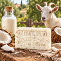 Coconut Milk 100g French goat’s milk soap with coconut, goat’s milk and a goat
