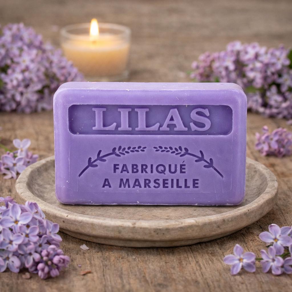 Lilac French Soap 125g — Wholesale Box