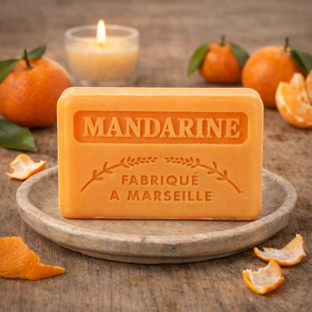 Mandarin French Soap 125g — Wholesale Box