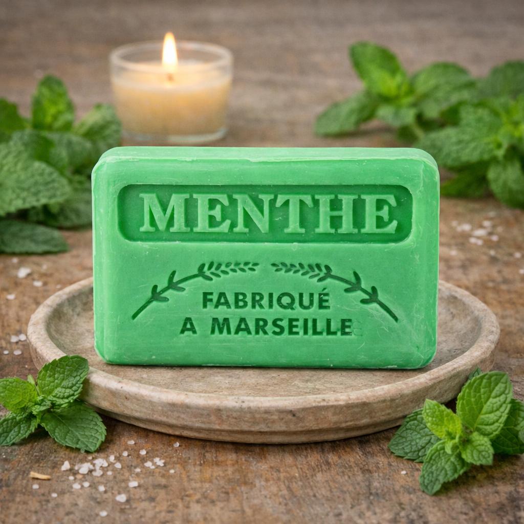 Mint French Soap 125g — Wholesale Box