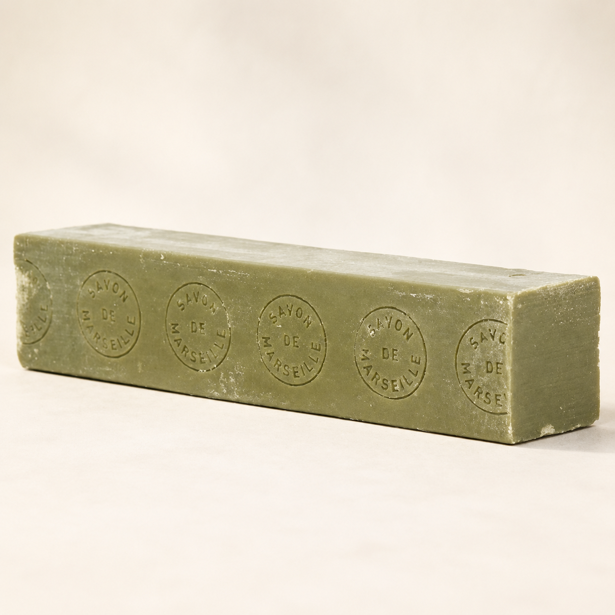 Olive Savon de Marseille 2kg bulk bar for wholesale retailers