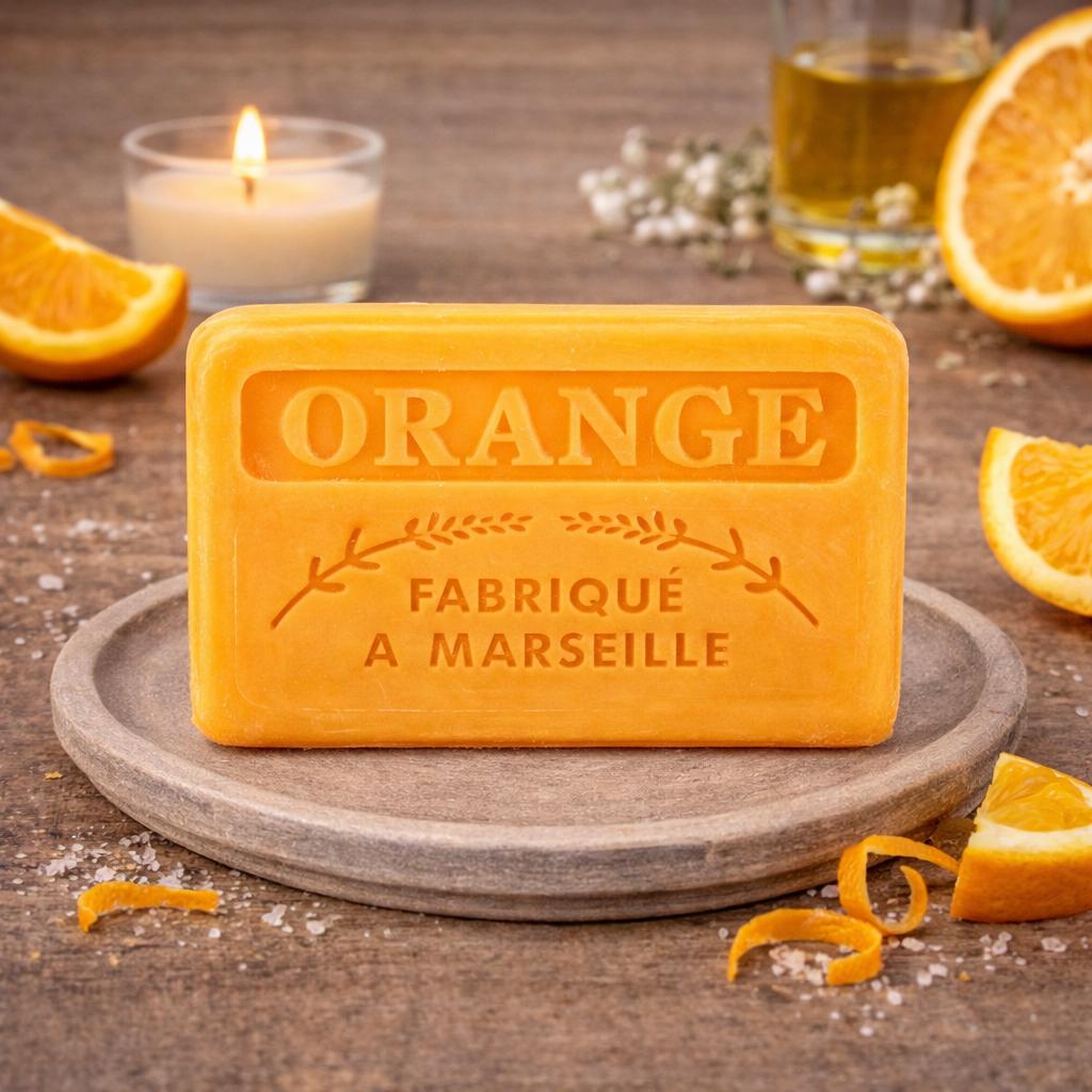 Orange French Soap 125g — Wholesale Box