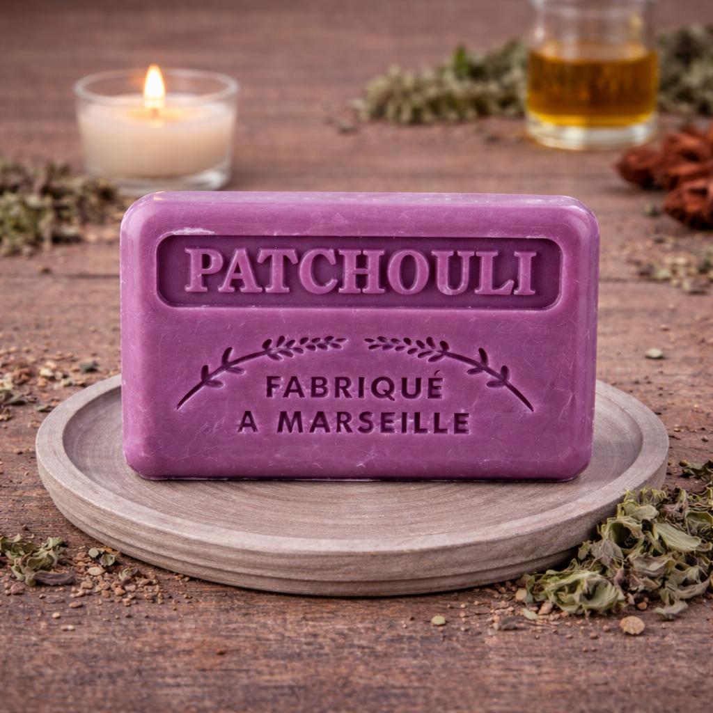 Patchouli French Soap 125g — Wholesale Box