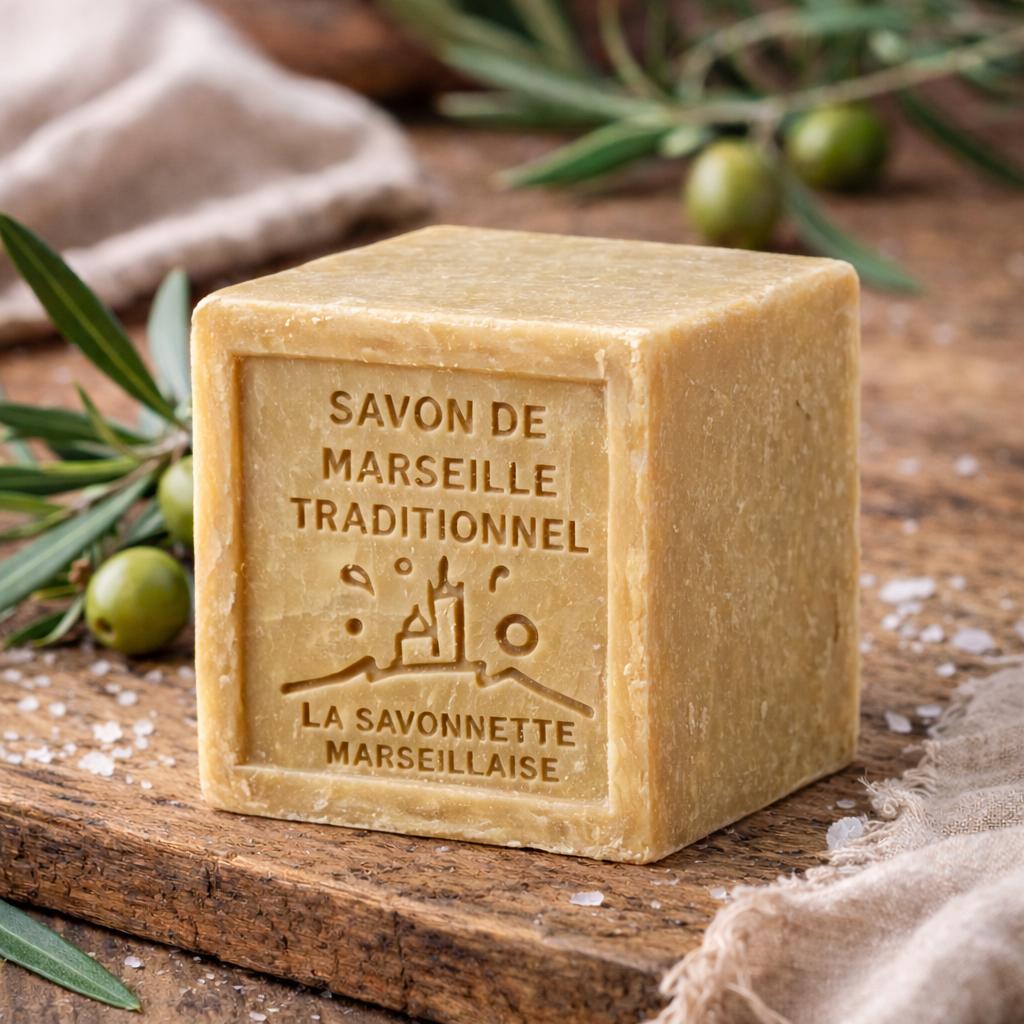 Savon de Marseille Natural Cube — Wholesale Box