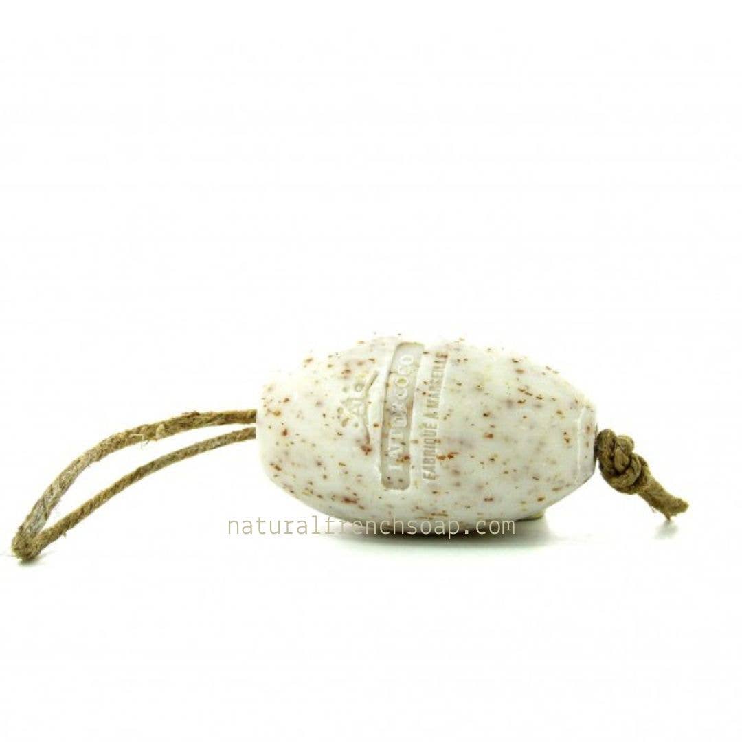 Coconut Milk 240g Rotating French Soap with Rope