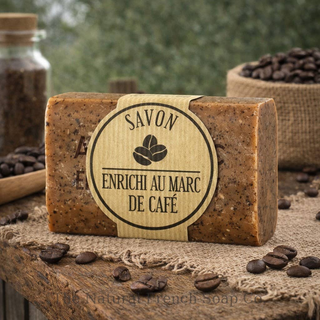 Coffee Grounds Beauty Bar Soap 100g