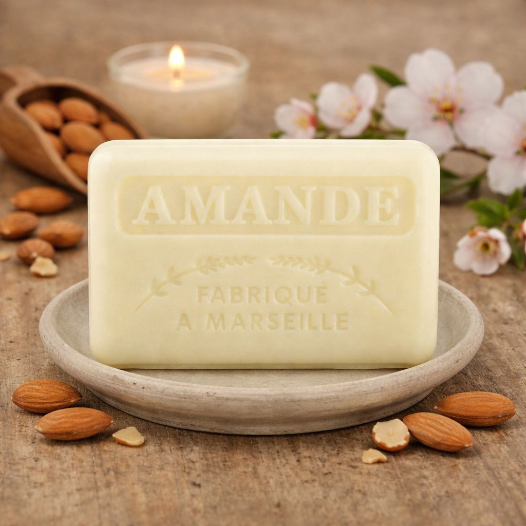 Almond French Soap 125g — Wholesale Box