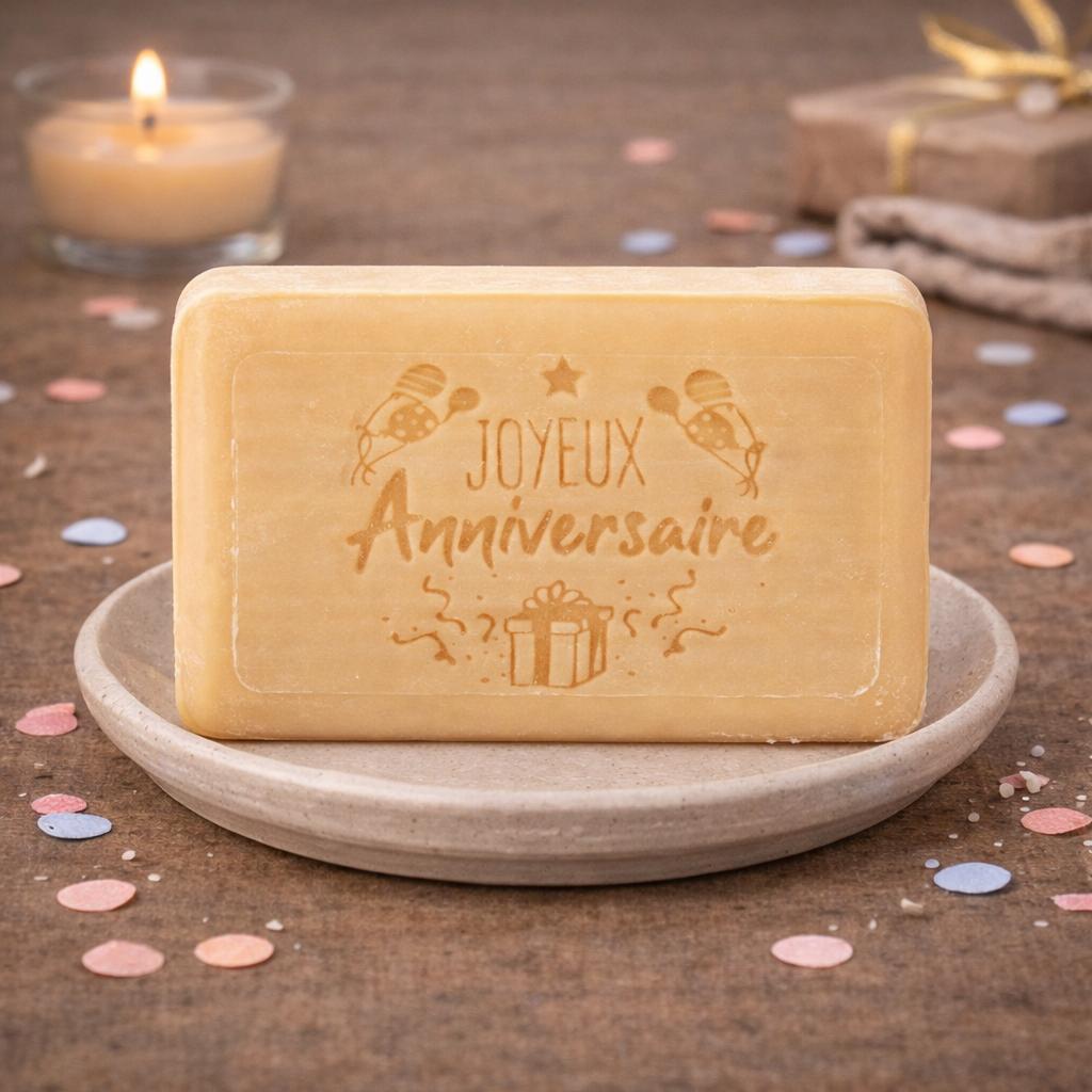 Happy Birthday French Soap 125g — Wholesale Box
