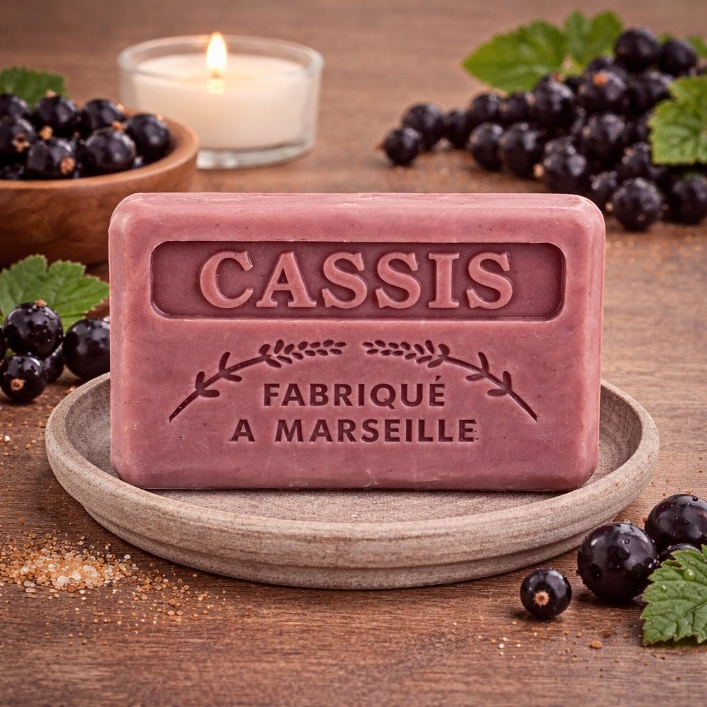 Blackcurrant French Soap 125g — Wholesale Box