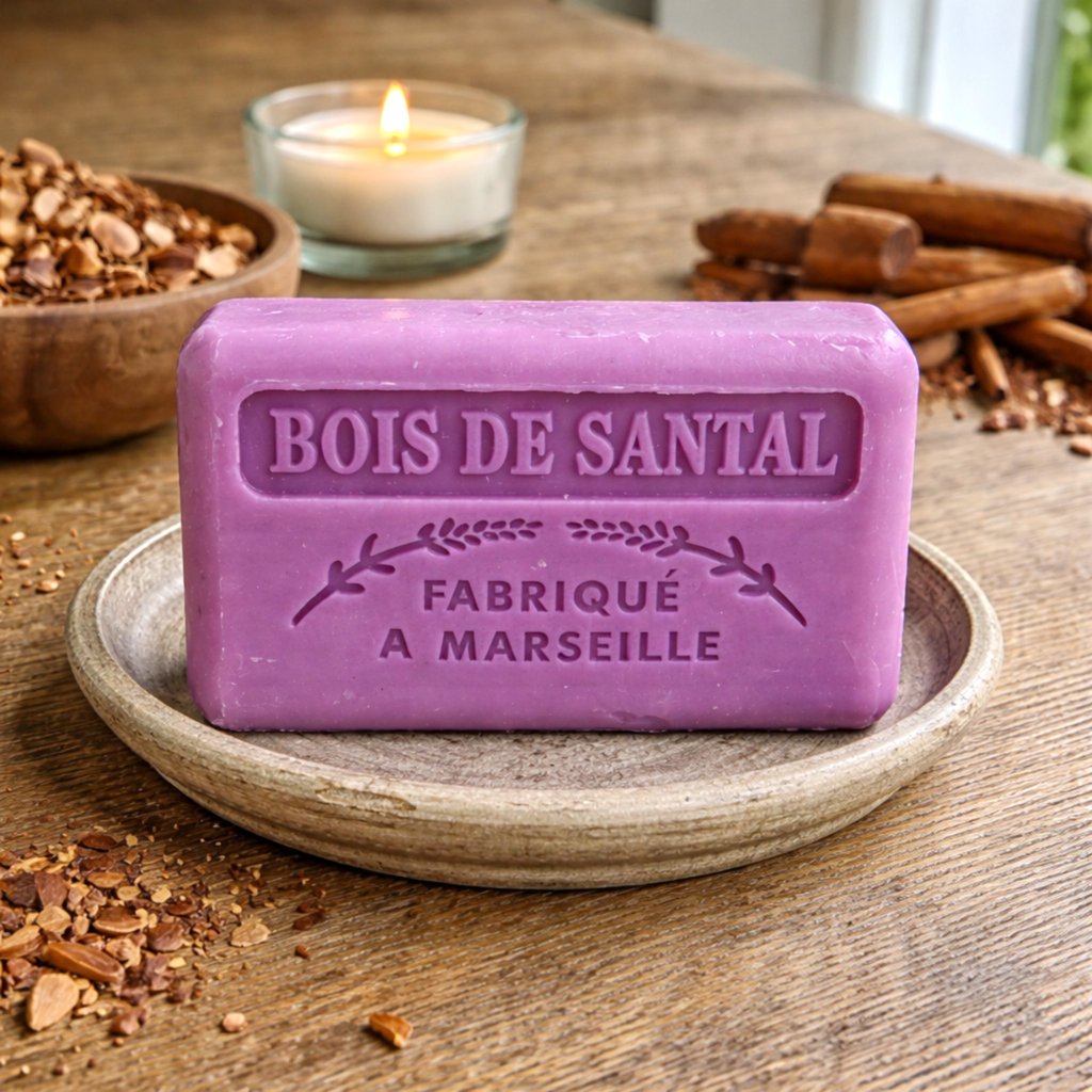 Sandalwood French Soap 125g — Wholesale Box