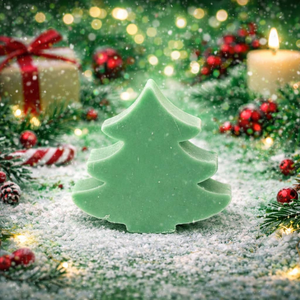 Green Tree Christmas French Soap 50g — product