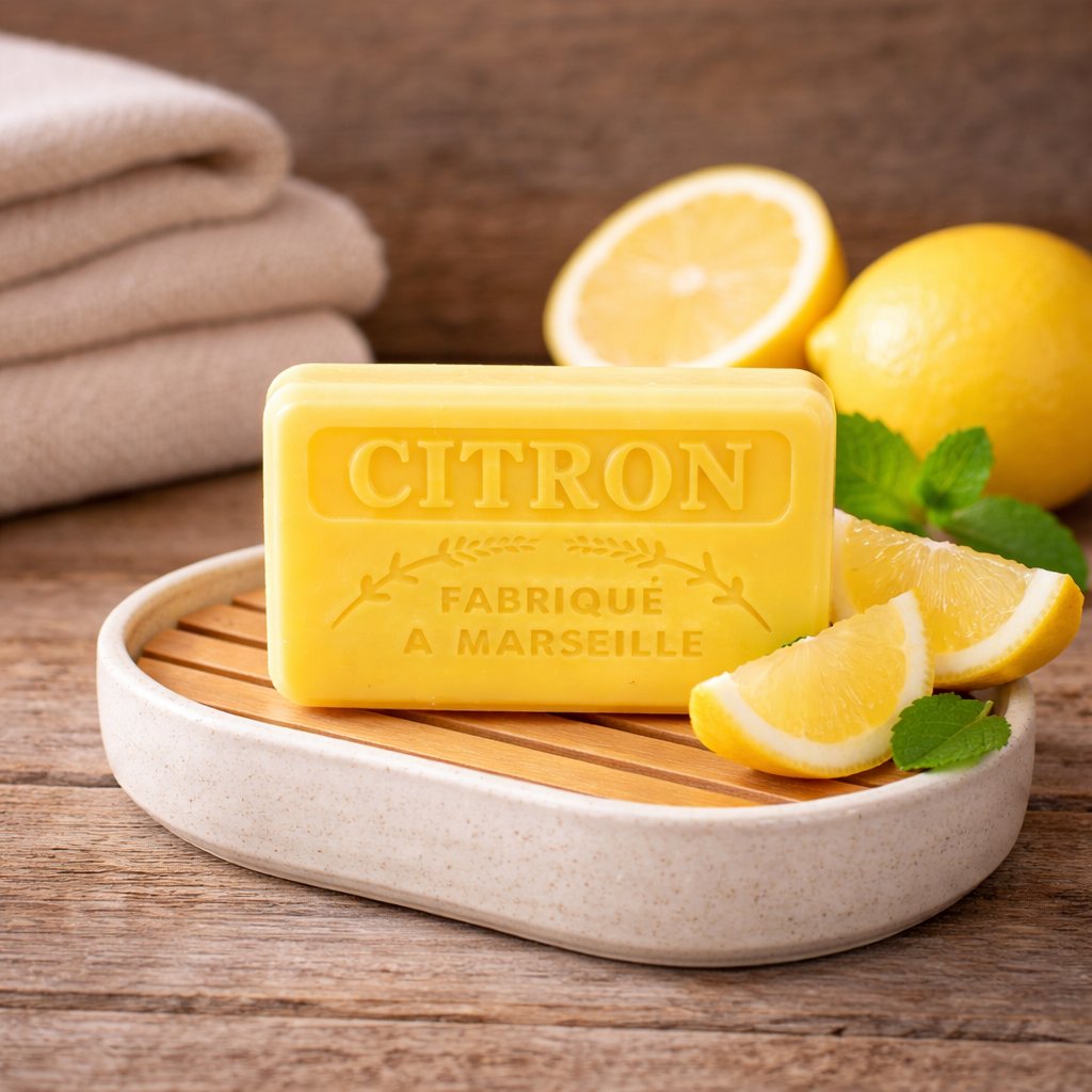 Lemon French Guest Soap 60g — Wholesale Box