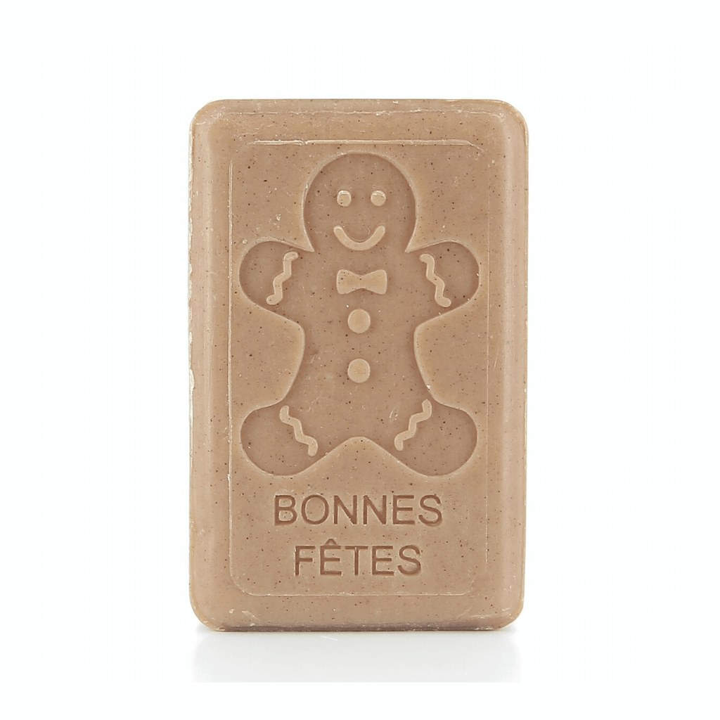 Gingerbread Man Christmas French Soap 125g