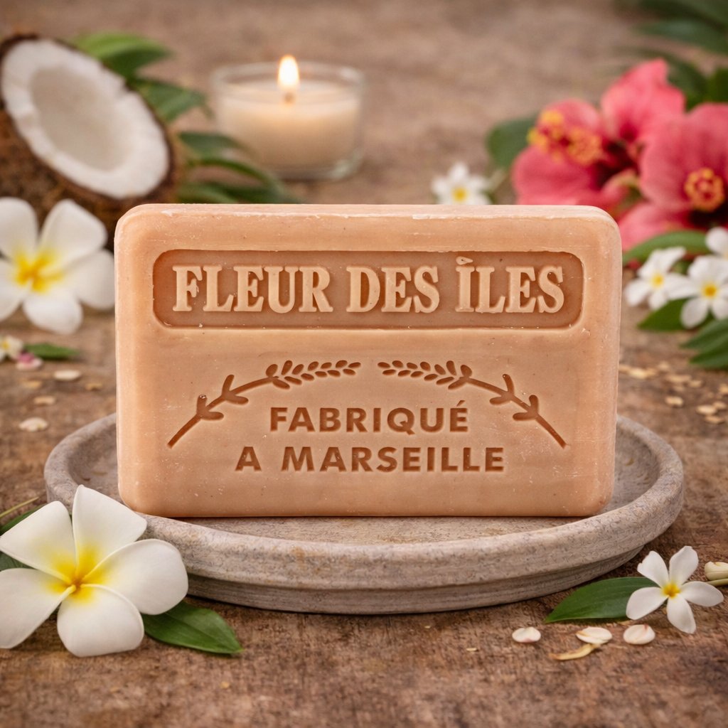 Flower islands French Soap 125g — Wholesale Box