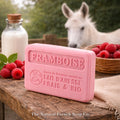 Raspberry Organic Donkey Milk Soap 100g — Wholesale Box
