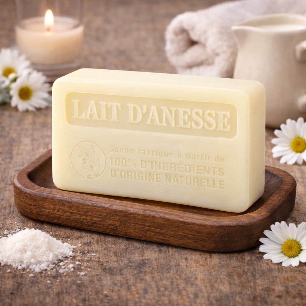 Donkey Milk 100% Natural French Soap 125g — Wholesale Box