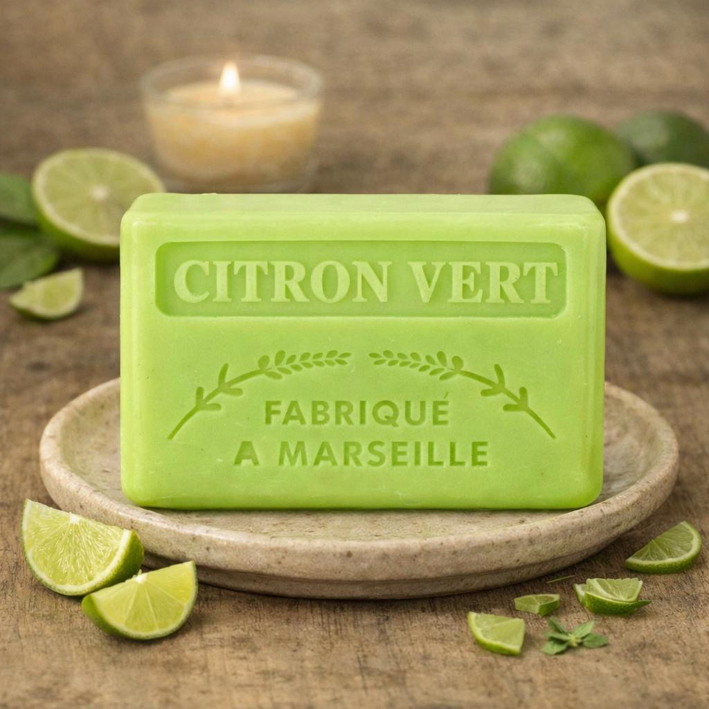 Lime French Soap 125g — Wholesale Box