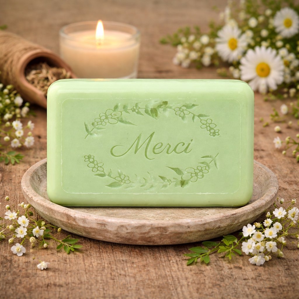 Merci French Soap 125g — Wholesale Box