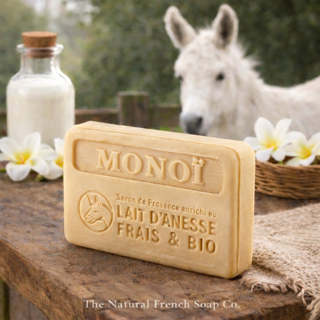 Monoi Organic Donkey Milk Soap 100g — Wholesale Box