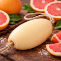 Grapefruit (Pamplemousse) 240g Rotating French Soap with Rope — Wholesale Box