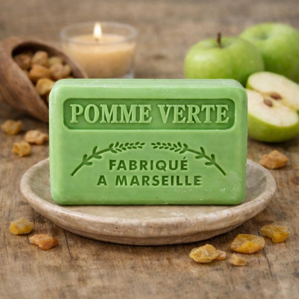 Green Apple French Soap 125g — Wholesale Box
