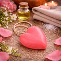 I Love You Heart Soap on a Rope 95g — Wholesale Box