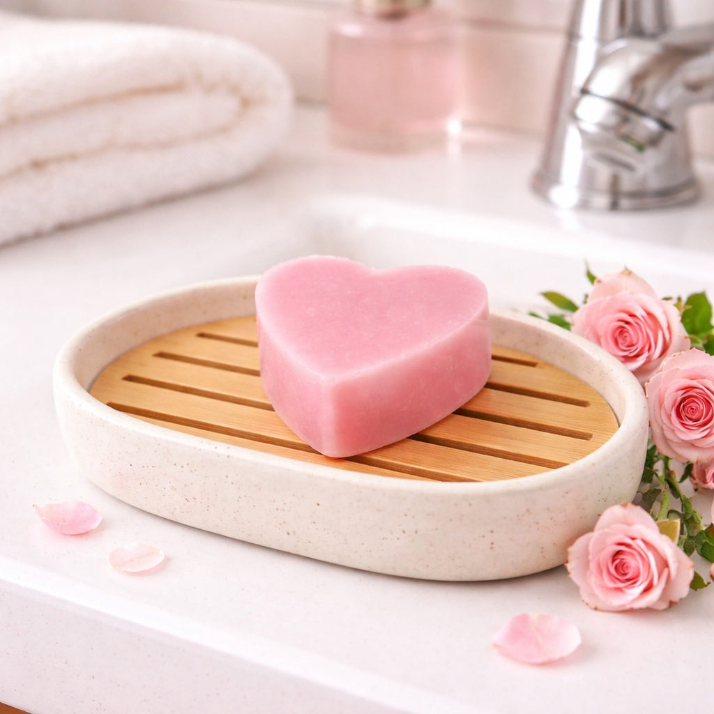 Rose Heart Gift Soap 30g — Wholesale Box