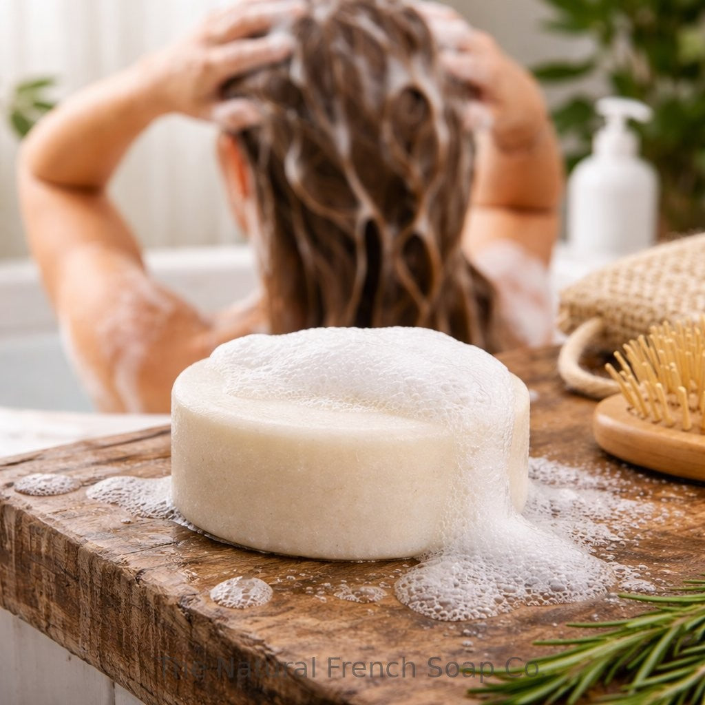 Natural Solid Shampoo Bar 80g — Wholesale Box
