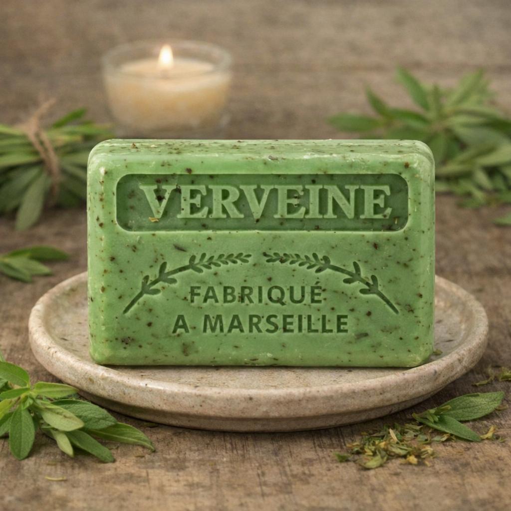 Crushed Verbena French Soap 125g — Wholesale Box