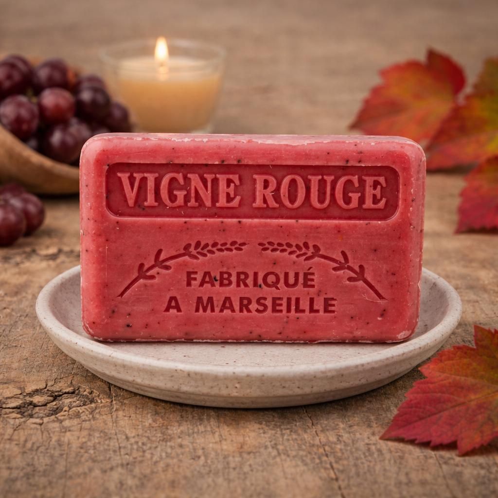 Red Vine French Soap 125g — Wholesale Box